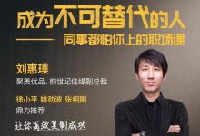 成为不可替代的人—的职场课