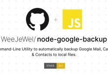 Google Backup，备份 Google Mail, Calendar & Contacts到本地的命令行工具