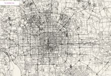 city-roads，一键绘制，快速生成任意城市的道路网络地图