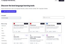 Language Tools Directory，语言学习工具目录导航站，发现最好的语言学习工具