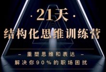 圈外21天结构化思维训练营