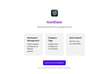 IconEase，高效图标集合管理和组织的开源跨平台桌面应用