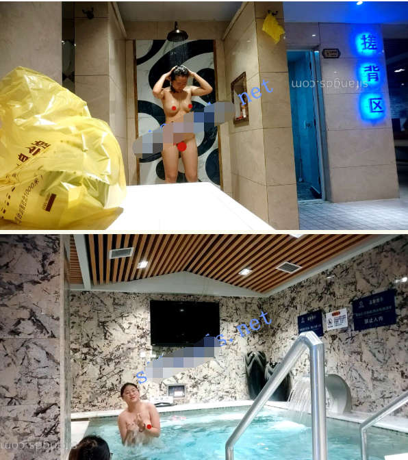 第四十八弹~国内某温泉会所偷拍~巨乳沉浸沐浴~嫩妹戏水