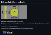Bubble，开源Android 水平仪和尺子工具