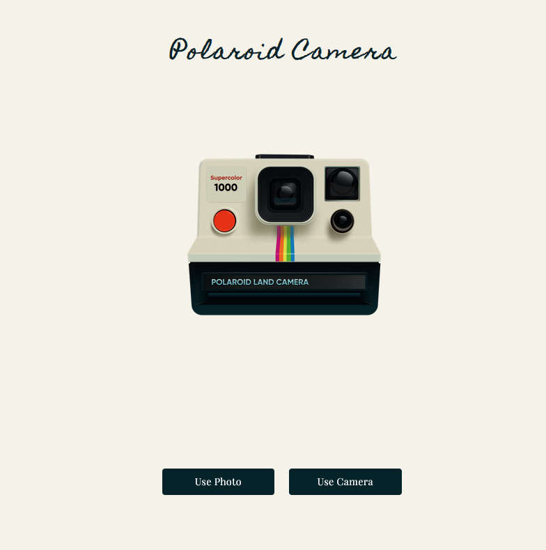 Polaroid Camera，在线宝丽来相机
