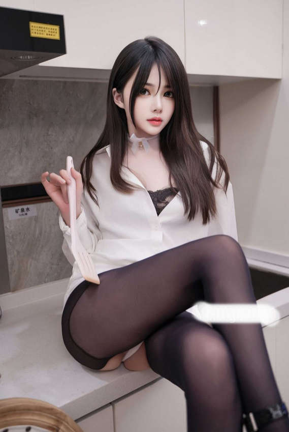 秀人网模特，新人，【林月月】，职业生涯第二套