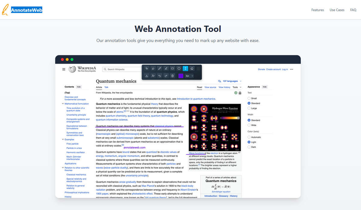 AnnotateWeb，免费网页标注和协作工具，团队协作必备工具