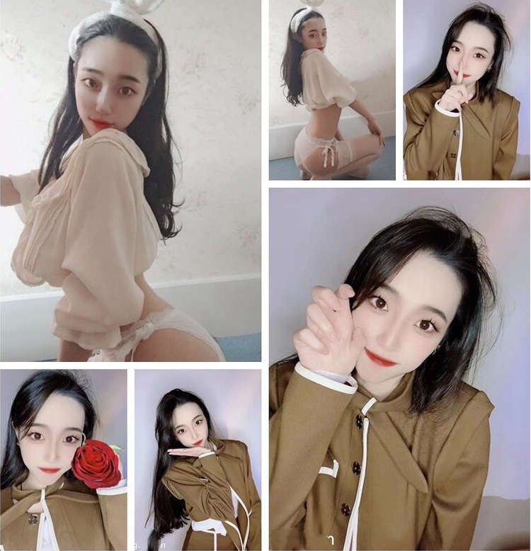 明星顏值氣質學院派美女穿著各式情趣內衣和男友自拍性愛視頻