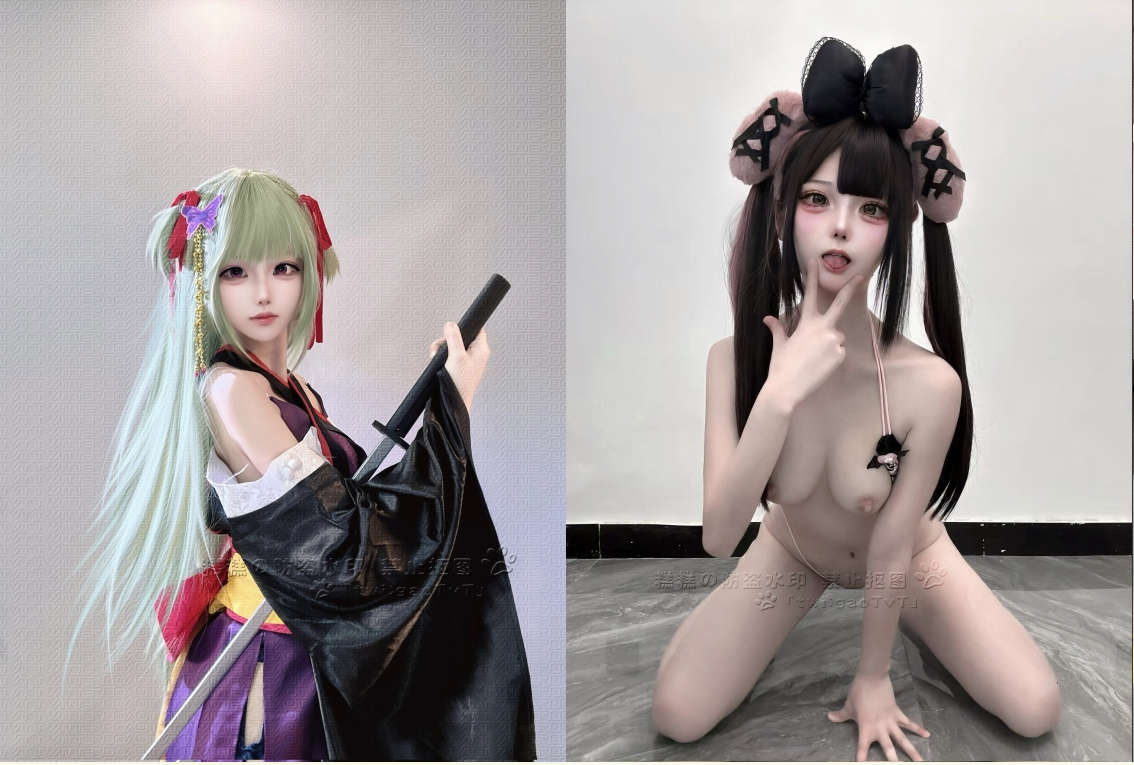 生萝莉体超级网红嫩妹【糕糕】飞机福利视图集