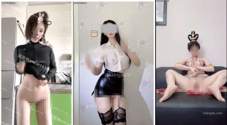 【抖音风】最全抖音风裸舞 变装 反差超大合集 美女云集 285V
