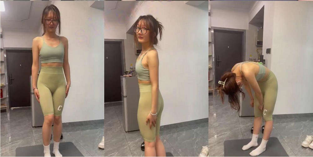 摄影师忽悠❤️几个舞蹈培训班的学妹穿上丝袜拍摄借机咸猪手摸（51V)