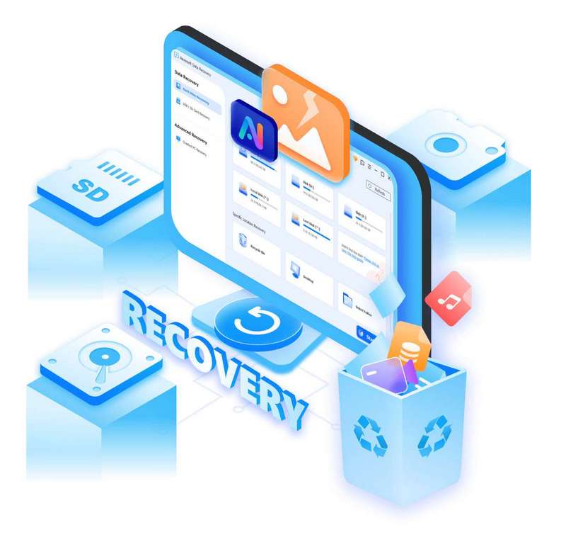 Aiseesoft Data Recovery 1年许可证