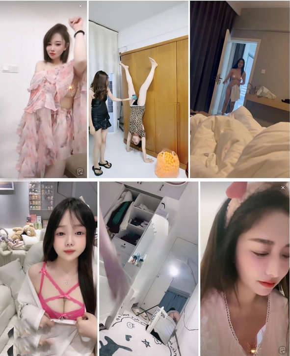 【快手抖音颜值精选25.6月合集】各路网红美女闪现露点走光[135V/1.68G]