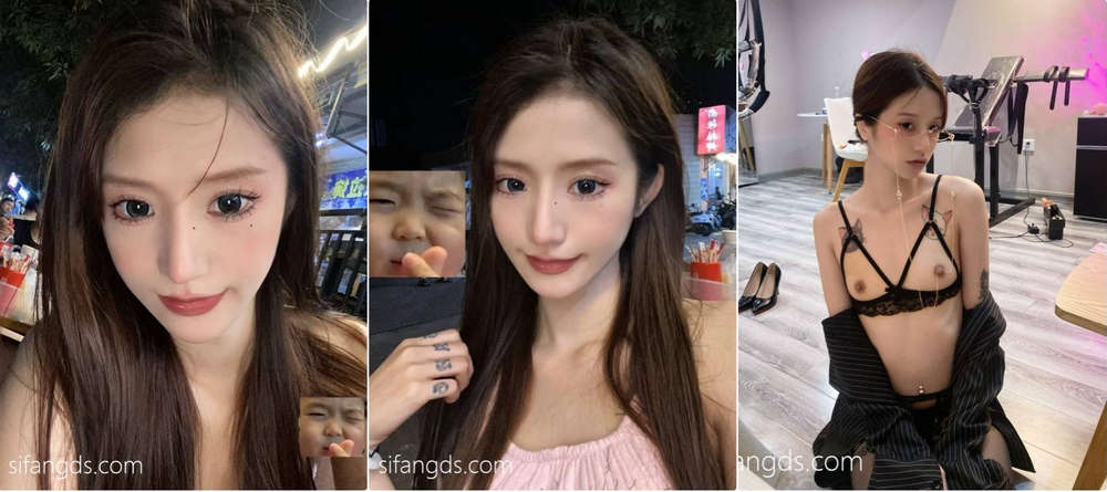 极品颜值情侣啪啪私拍泄密，金丝眼镜娘戴上项圈狗链 高贵又淫荡，超级反差母狗
