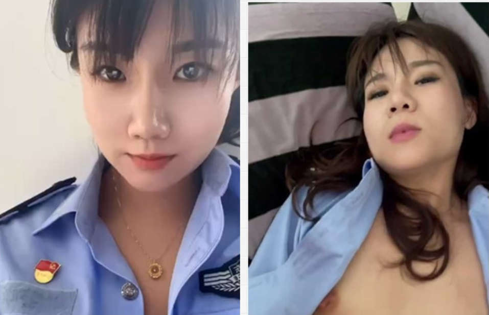 淄博警花朱潇婉大量出轨视频被曝 美艳人妻性欲极强