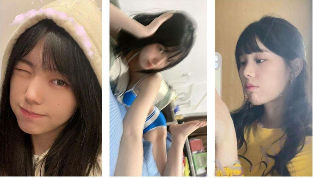 原档泄密流出❤️南京女大可爱小美女李俪与同居小男友自拍