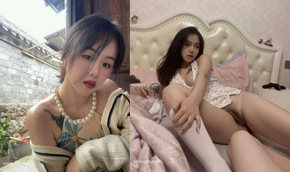剛大學畢業的高顏值女大學生，私下裡和男友同居，妹子的顏值和身材簡直極品