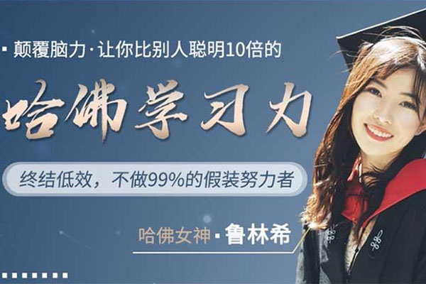 颠覆脑力，聪明十倍的哈佛学习力