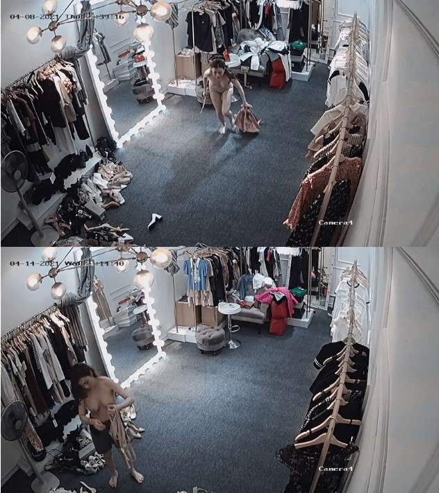 【摄像头破解】服装店老板娘试衣合集[5V/11.5G]