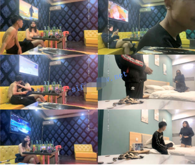 【ktv勾搭陪唱】偷拍 ktv勾搭陪唱 酒店开房 激情啪啪