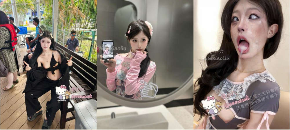最新流出，阿黑颜露脸清纯小母狗【小屁大王、屁小六】门槛福利