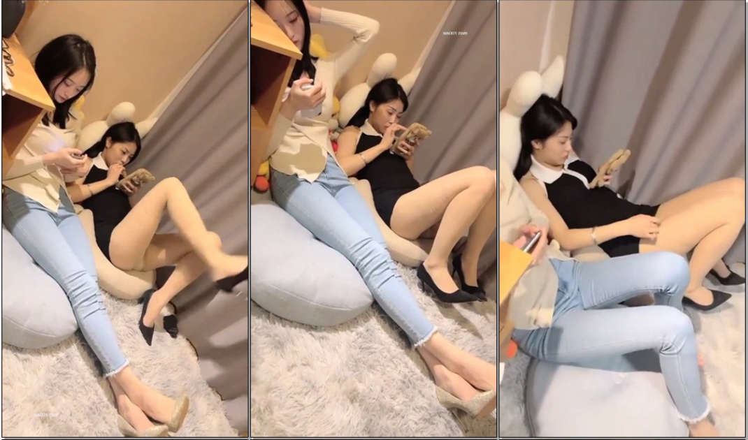 双飞高颜值闺蜜