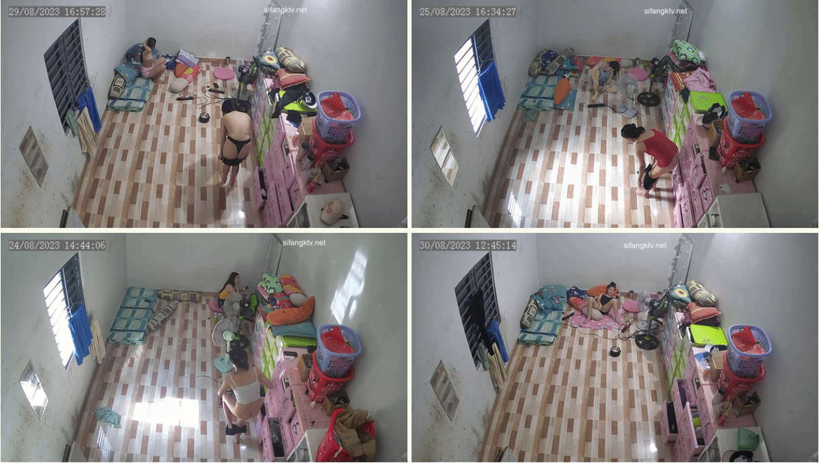 黑客破解会所小姐集体宿舍偷拍 小姐姐不内裤出门 跟男友视频聊天衣服都聊没了