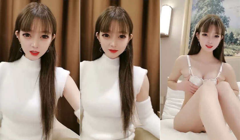 大眼睛可愛萌妹子有點像卡通人物