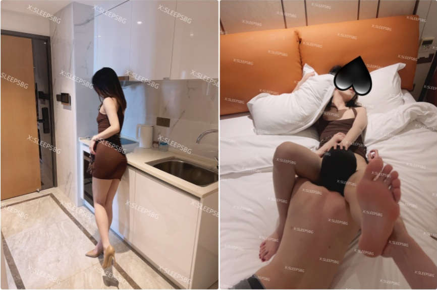 新晋泡良约炮大神深情小K(SLEEPSBG)00后金发骚妹
