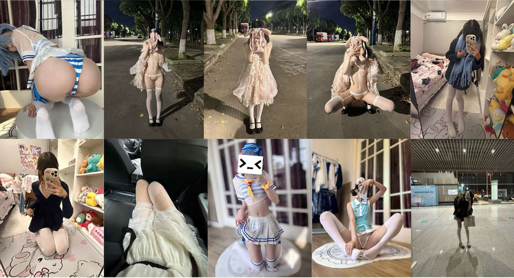 身高155cm的娇小可爱萝莉【riko酱】mu_mumu520，白皙诱人的丰满身体