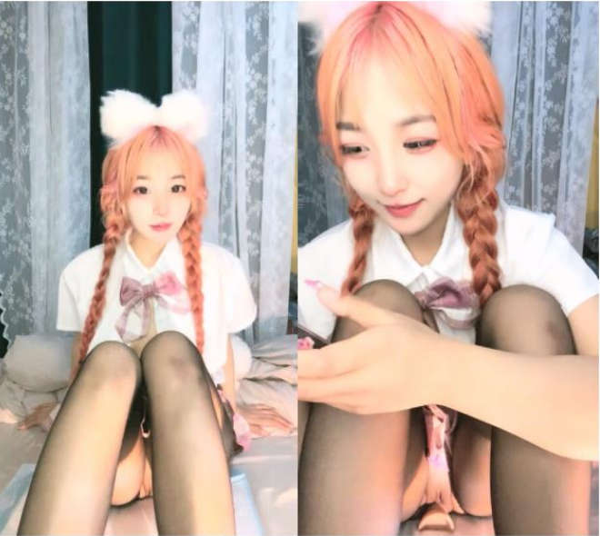 超人氣少女喬寶 最近很火的高顔值露出勾搭母狗學妹