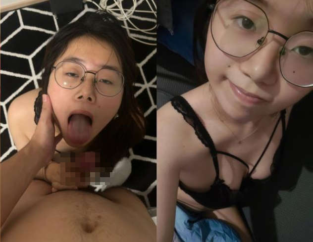 云盘高质露脸A级泄密①，十个眼镜九个骚，颜值普通的女孩被老司机调教成了母狗