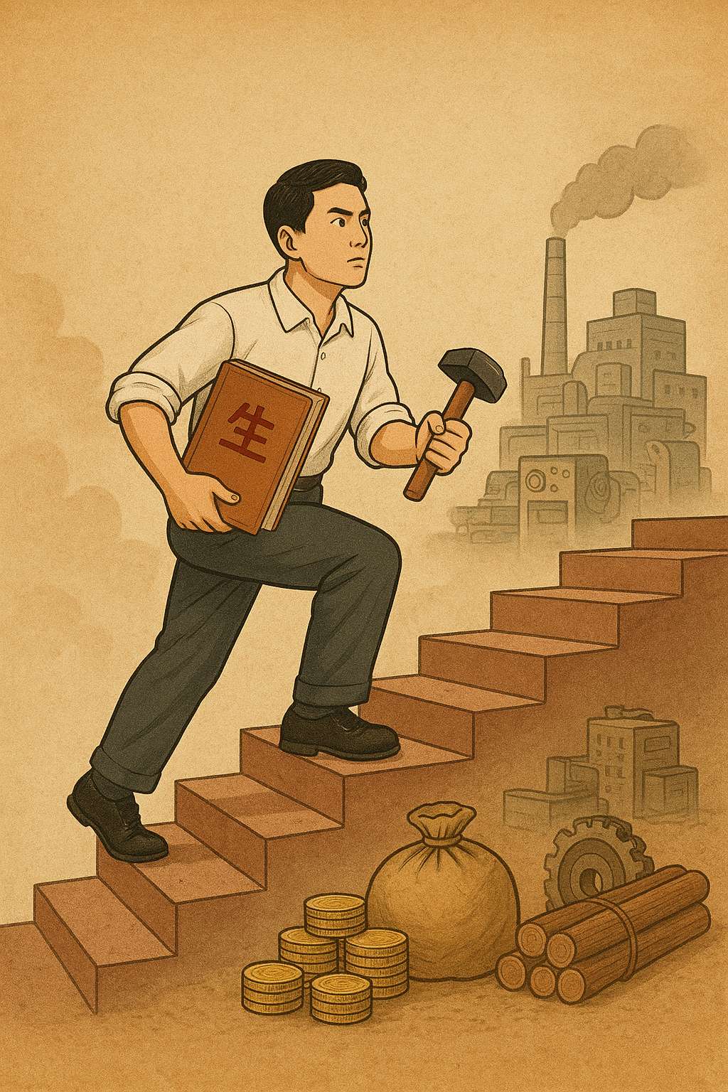 阶层跃迁者必经途径——积累出属于自己的“生产资料”