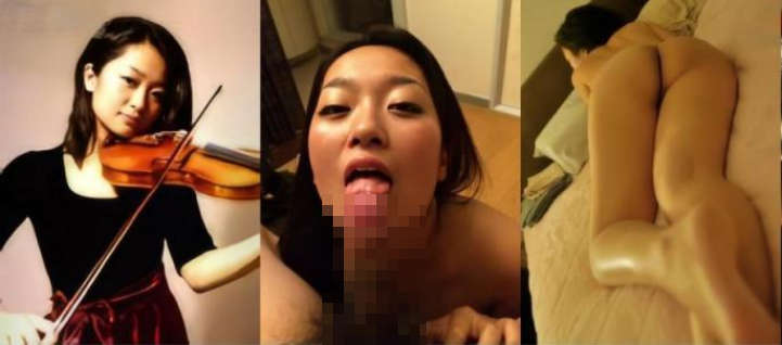 日常生活中是个才艺女生私下是个反差婊，小提琴老师【金友莉】不雅私拍流出