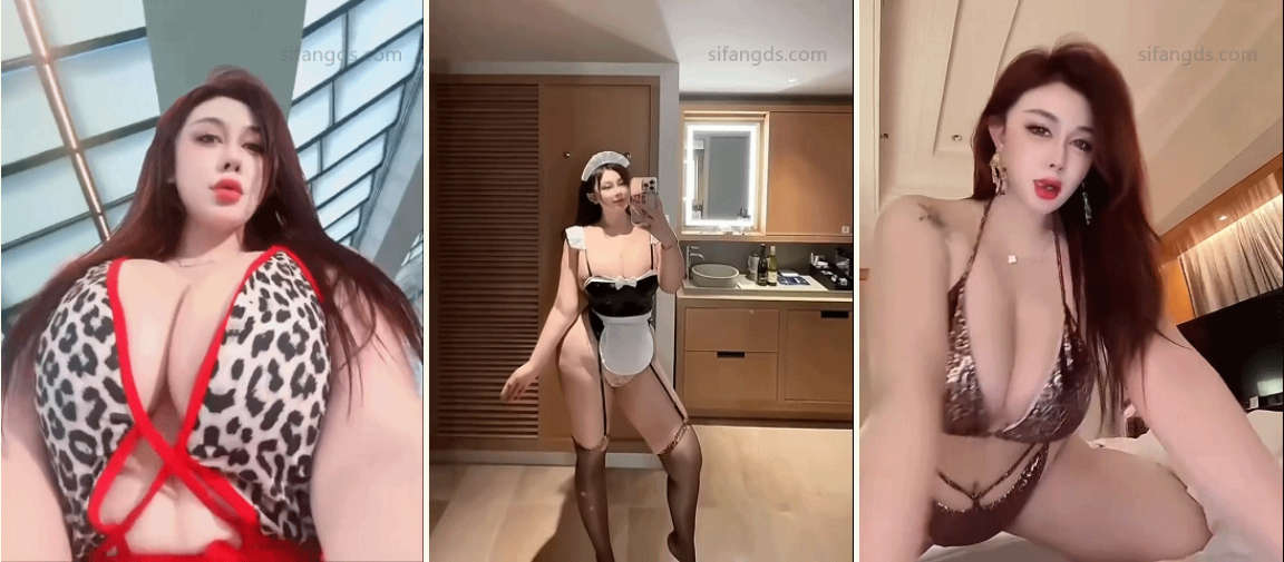 【抖音巨乳】芷仪g宝 巨乳肥臀嫩穴 男女清晰对白6V