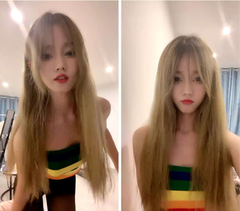 清纯美少女，巨乳大奶子身材超棒，撩起衣服露美乳，扭动细腰极度诱惑