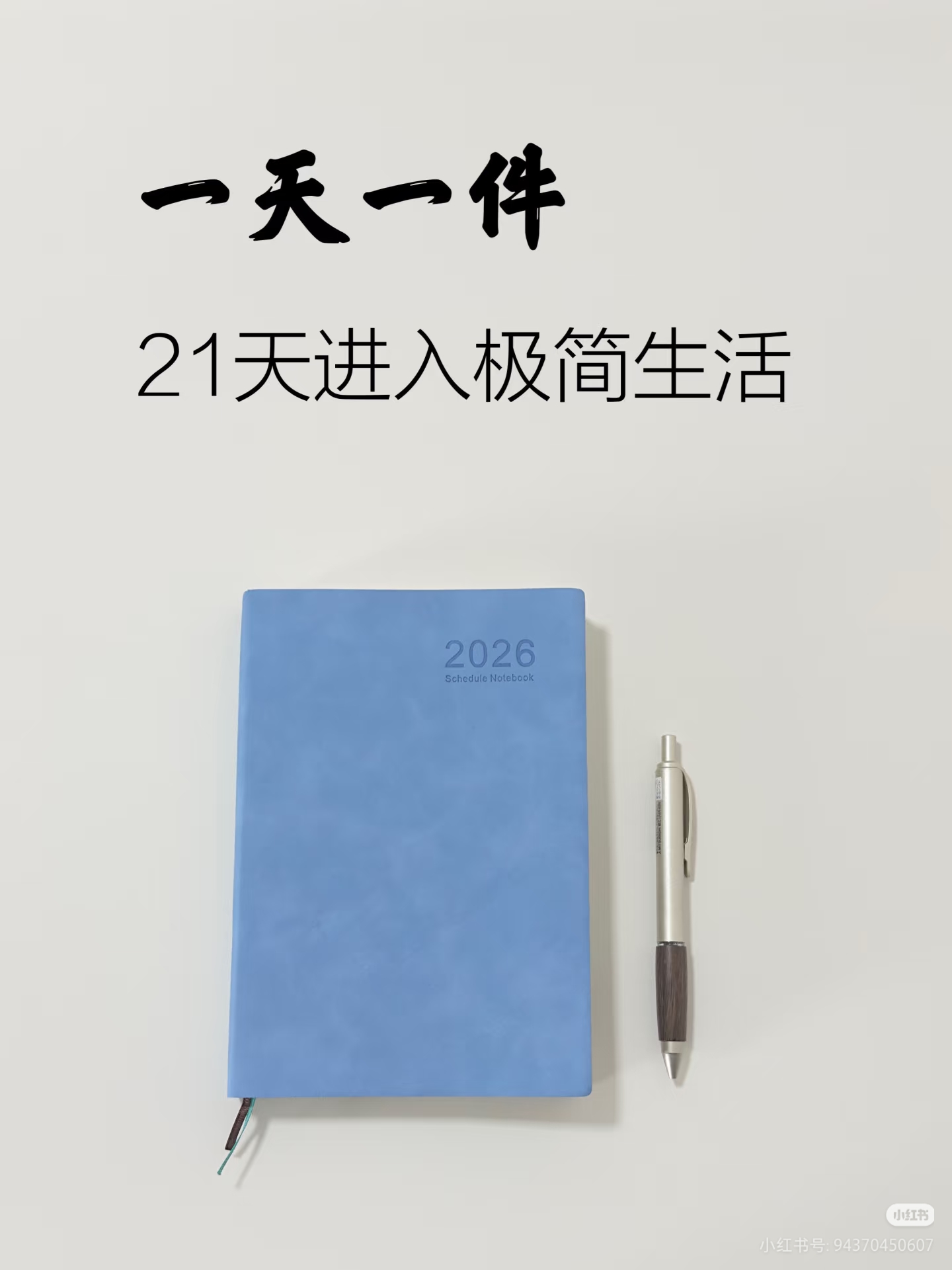 一天一件，21天进入极简生活