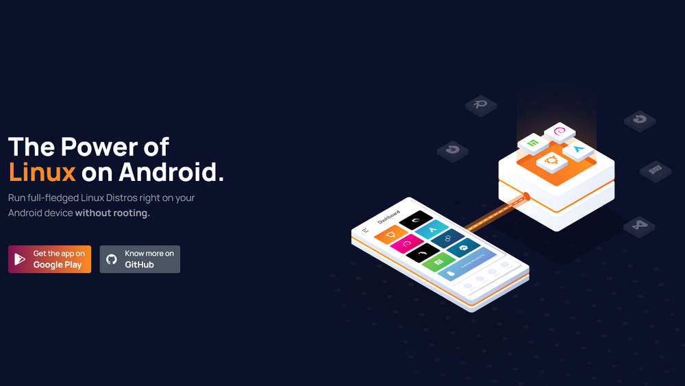 AndroNix，无需root，在Android上运行完整 Linux发行版神器
