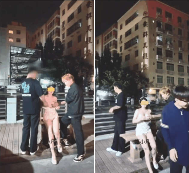 超爱露出的巨乳极品-江小凡-深夜露出搭讪了四个小弟弟 [11V/1.2G]