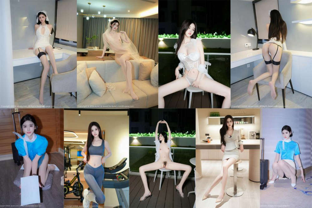 内部加密版【秀人 晚苏susu】170cm完美S级体型！蓝色泳衣