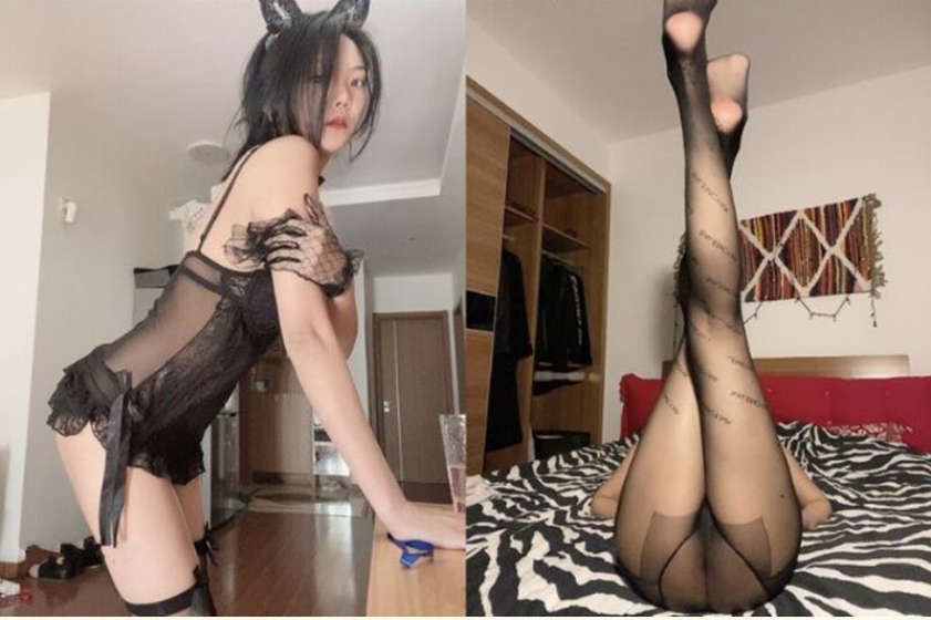 《稀缺福利》00後大波長腿淫蕩母狗【冷媛】與男友性愛自拍洩密