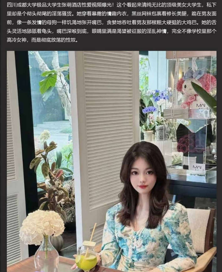 河北某大学研究生范勃然 浙江某大学校花 王晓晓四川某大学极品女大 张萌等高颜值反差学生妹[4V/888M]