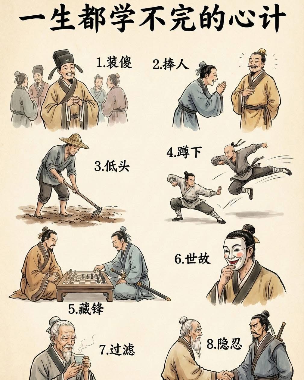 一生都学不完的心计