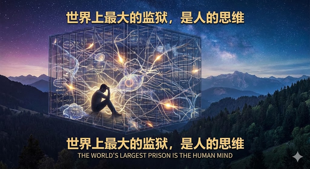 世界上最大的监狱，是人的思维