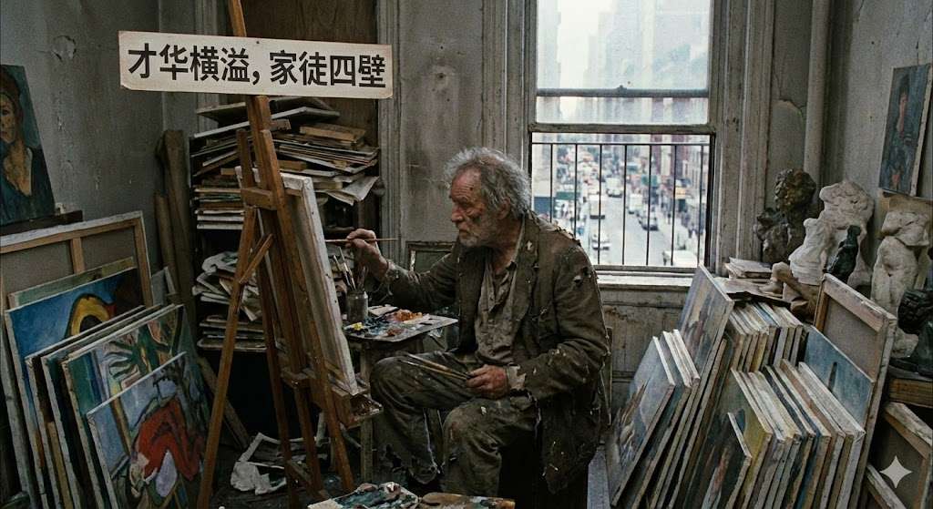 这个世界上遍地都是才华横溢的穷人