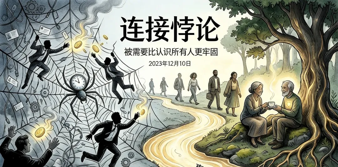 人脉的幻觉：在脆弱与见证中生长的真正关系 | 格洛克