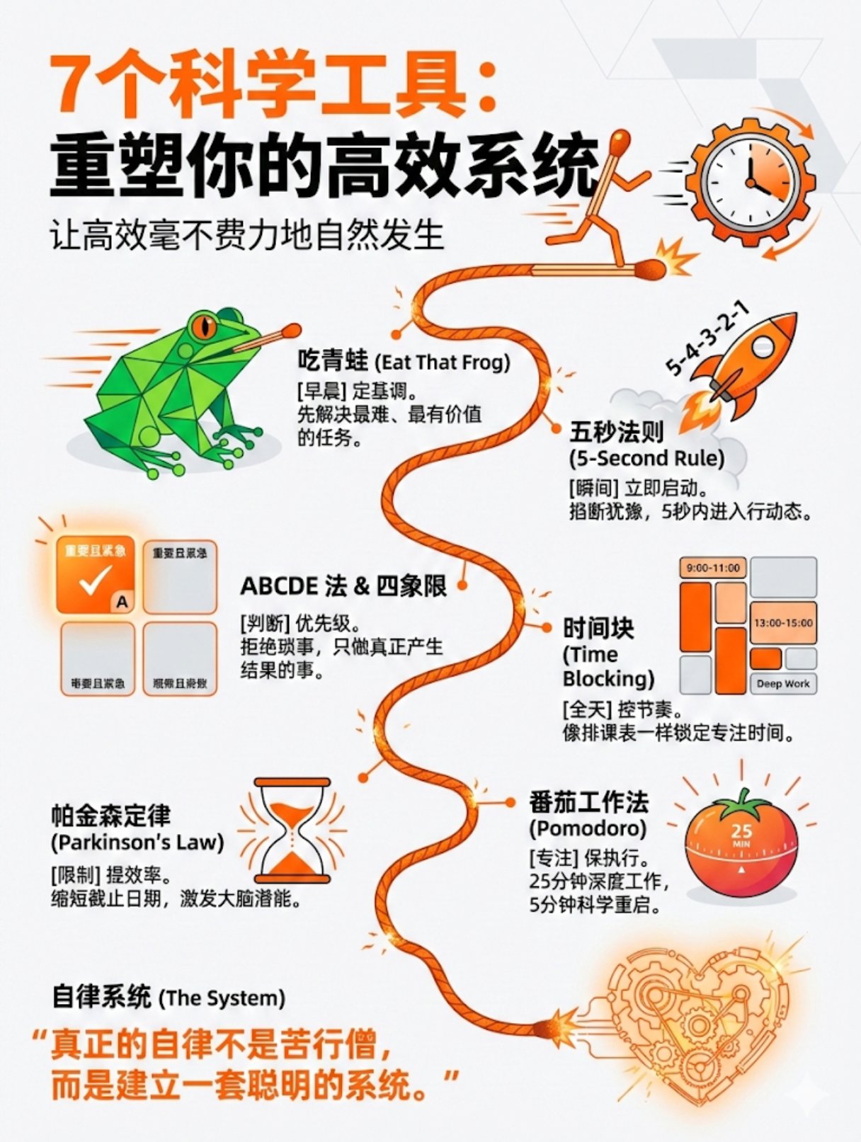 7个时间管理工具重塑你的高效系统