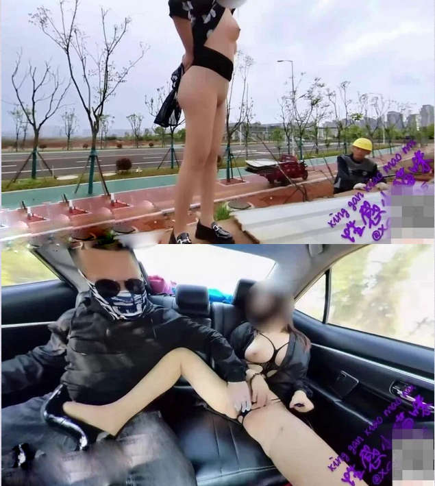 户外各种勾引路人性感小猫咪，烧鸡性感露出勾引大叔勾引工人路边开艹[1V/3.87G]