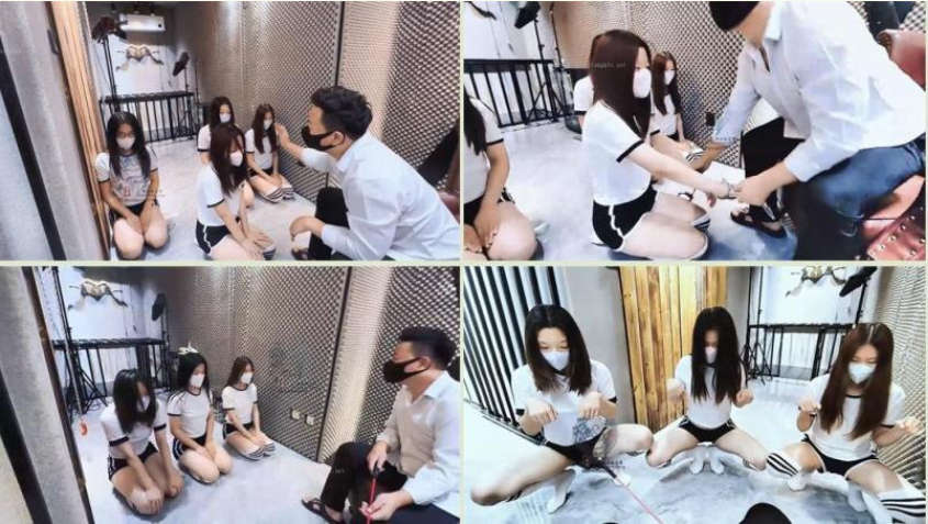 喜欢调教学生妹的S大神【沧桑】最新国庆最新 同时4女奴 超刺激！