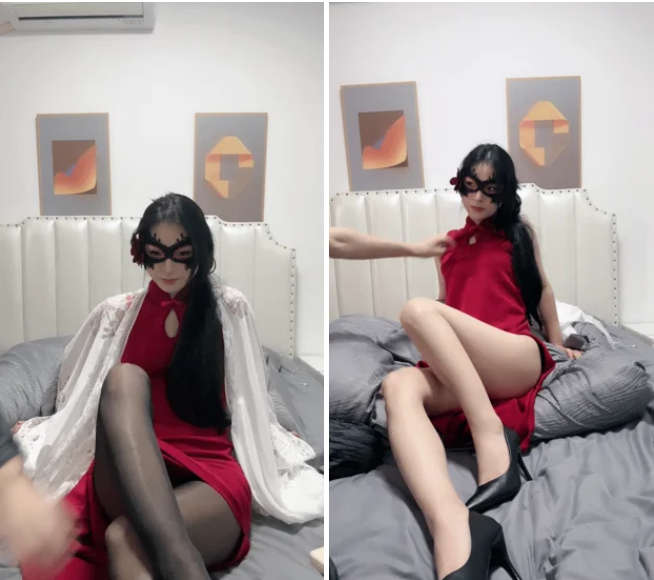 主播【维多利娅的秘密】12月1-3 美艳长腿人妻高跟旗袍情趣[8V/6.3G]